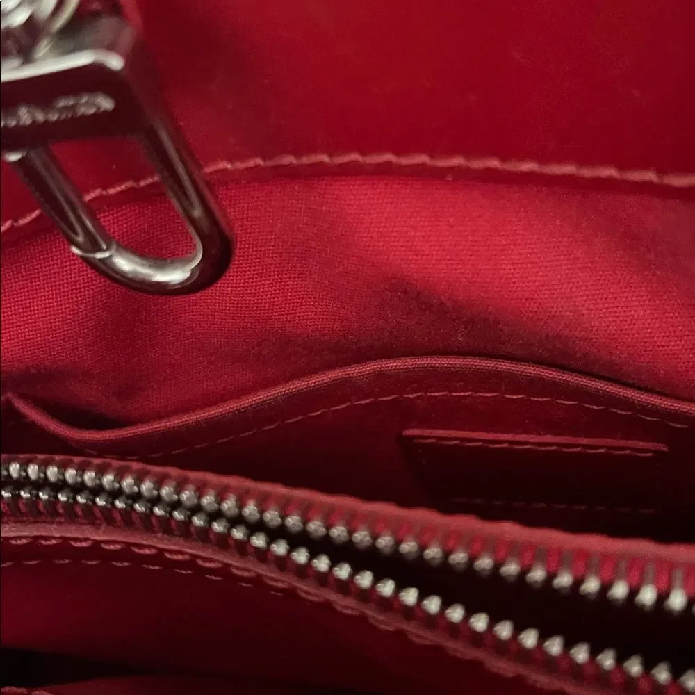 Rare Vintage Louis Vuitton Red Women's Handbag